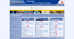Desktop Screenshot of edsti.enit.rnu.tn